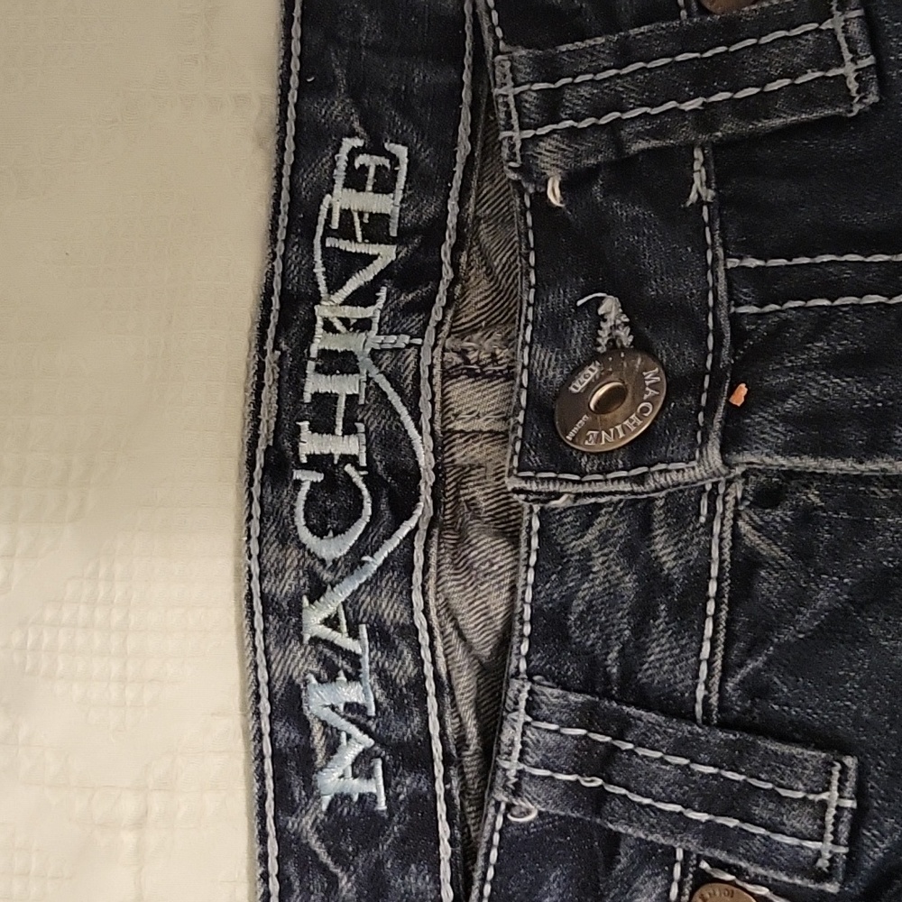 Machine Blue Jeans. 36×30 - Picture 2 of 4